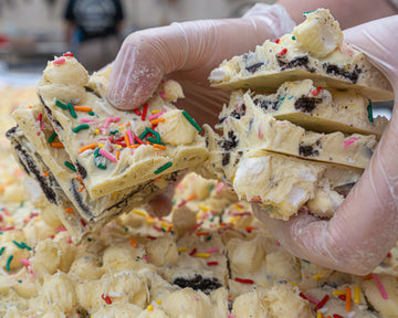 birthday cake oreo bark