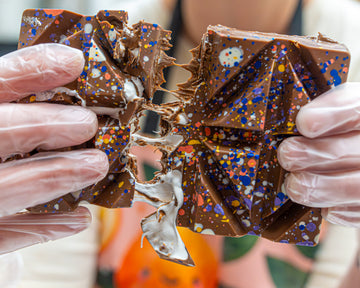 Nutella® and Fluff® bar cut open