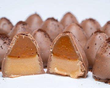 milk chocolate caramel coffee creams