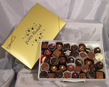 Happy Birthday 1 Lb assorted chocolates