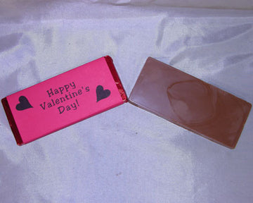 Large Happy Valentine's Day candy bar